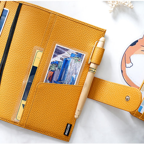 Moterm Original Series Leather B6 Plus Cover for B6 Stalogy Notebook Genuine Grain Cowhide Planner Organizer Agenda Journal Diary