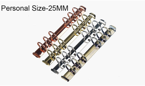 Ring Binder Replacement Kit Ring Binder Mechanism Planner Rings with Hardware for Ring Planner | A5, A6, A7 & Personal