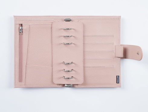 Moterm Personal/Personal Wide Size Ring Protector Double-Sided Genuine Leather Rings Planner Accessory for Preventing Rings Mark