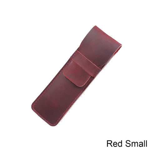 Moterm Leather Pen Case Pencil Case Travel Case