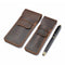 Moterm Leather Pen Case Pencil Case Travel Case