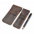 Moterm Leather Pen Case Pencil Case Travel Case