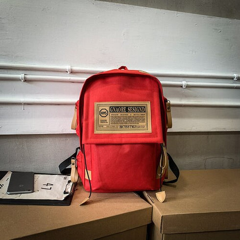 Roomy Canvas Backpack - Laptop & iPad size - Many colors!
