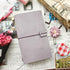 Travelers Notebook Genuine Leather Cover PASTEL Planner Vintage Retro Personal Diary Office School Stationery Gifts Supplie