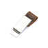 Moterm Metal Leather Pen holder Brass and Stainless steel Pencil clip for Genuine Leather notebook Journal diary