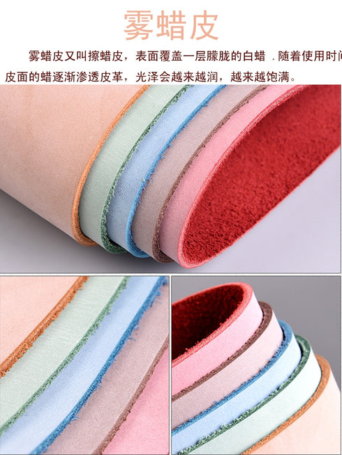 Travelers Notebook Genuine Leather Cover PASTEL Planner Vintage Retro Personal Diary Office School Stationery Gifts Supplie