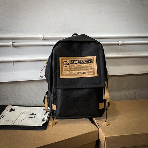 Roomy Canvas Backpack - Laptop & iPad size - Many colors!