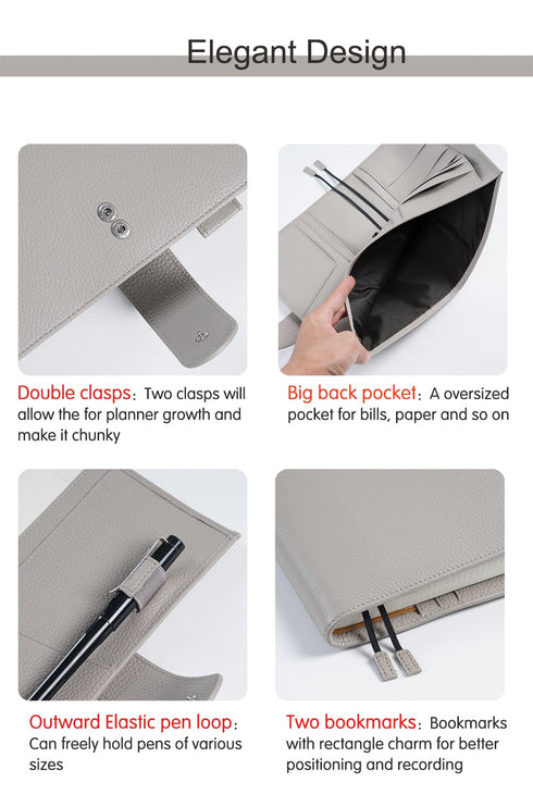 Moterm Original Series A5 Plus Cover for Hobonichi Cousin A5 Notebook Planner Organizer Agenda