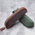 Genuine Leather Pencil Case Vintage Handmade Zipper Pen Bag Storage Pouch Classic Customized Souvenirs Prizes Gift Supplies