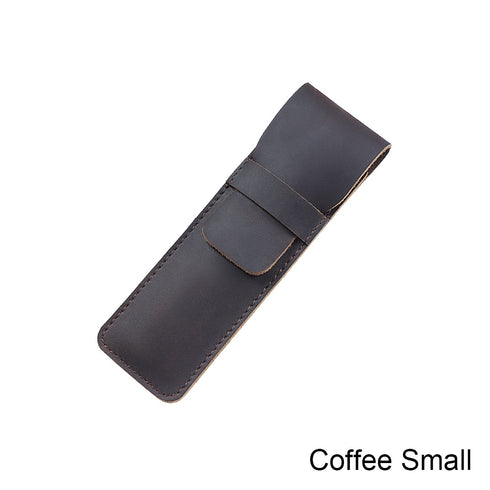 Moterm Leather Pen Case Pencil Case Travel Case