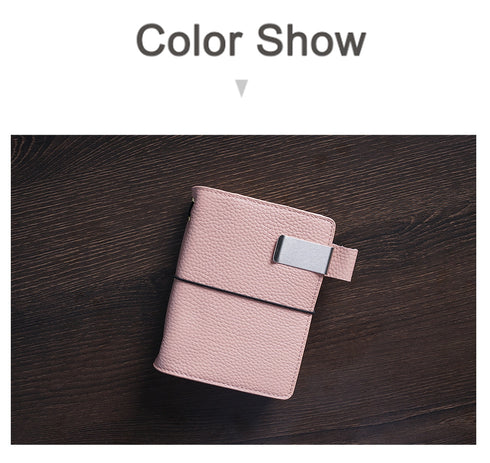 Moterm Genuine Leather Travel Journal Simple Series Passport Size Notebook