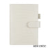 Moterm A5 CROC GRAIN Genuine Leather Original Notebook Cover Diary Planner Croc Grain Organizer
