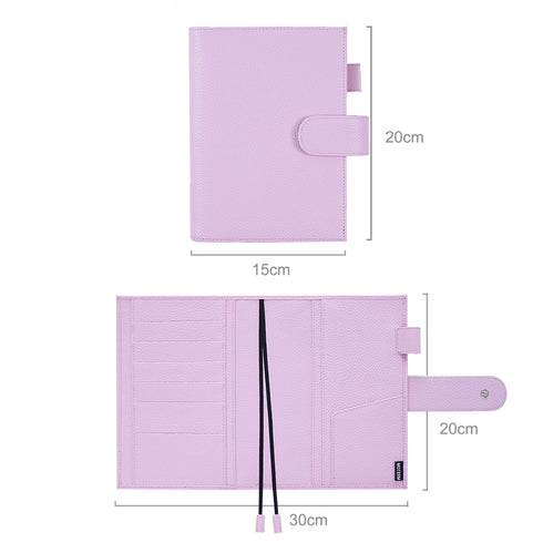 Moterm Original Series B6 Plus Cover for B6 Stalogy Notebook Genuine Pebbled Grain Cowhide Planner Organizer Agenda Journal