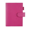 Moterm Firm Pebbled Grain Leather A5 A6 B6 Weeks Fuchsia Rose Color Genuine Cowhide Planner Rings Notebook Cover Diary Agenda Organizer Journey