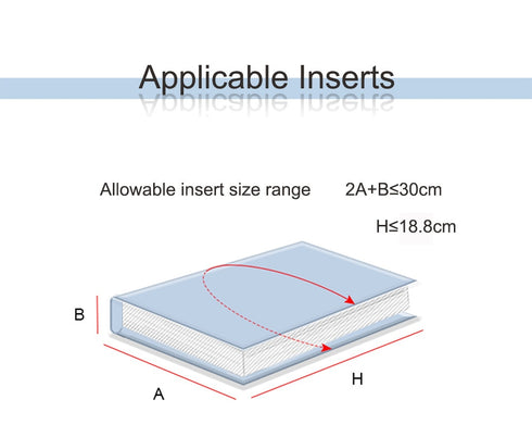 Moterm Original Series B6 Plus Cover Genuine Croc Grain Cowhide for B6 Stalogy Notebook Planner Organizer Agenda Journal Diary