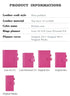 Moterm Firm Pebbled Grain Leather A5 A6 B6 Weeks Fuchsia Rose Color Genuine Cowhide Planner Rings Notebook Cover Diary Agenda Organizer Journey