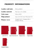 Moterm Firm Pebbled Grain Leather A5 A6 B6 Weeks Cherry Red Color Genuine Cowhide Planner Rings Notebook Cover Diary Agenda Organizer Journey