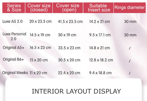 Moterm Firm Pebbled Grain Leather A5 A6 B6 Weeks Cherry Red Color Genuine Cowhide Planner Rings Notebook Cover Diary Agenda Organizer Journey