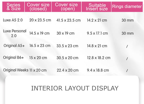 Moterm Firm Pebbled Grain Leather A5 A6 B6 Weeks Fuchsia Rose Color Genuine Cowhide Planner Rings Notebook Cover Diary Agenda Organizer Journey