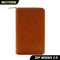 Moterm Full Grain Vegetable Tanned Cowhide Planner Zip Weeks 2.0 Cover for Hobo Weeks/ Mega Notebook Organizer Journal Diary