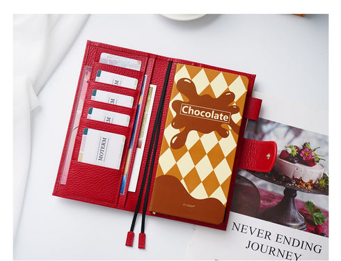 Moterm Firm Pebbled Grain Leather A5 A6 B6 Weeks Cherry Red Color Genuine Cowhide Planner Rings Notebook Cover Diary Agenda Organizer Journey