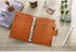 Moterm Genuine Leather Regular Personal Size Planner with 25MM Binder Rings Notebook Agenda Organizer Diary Journal