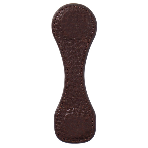 Moterm Full Grain Leather New Style Asymmetric Magnetic Clip Durable Planner Accessory Strong Magnetic Force Paper Clip Bookmark