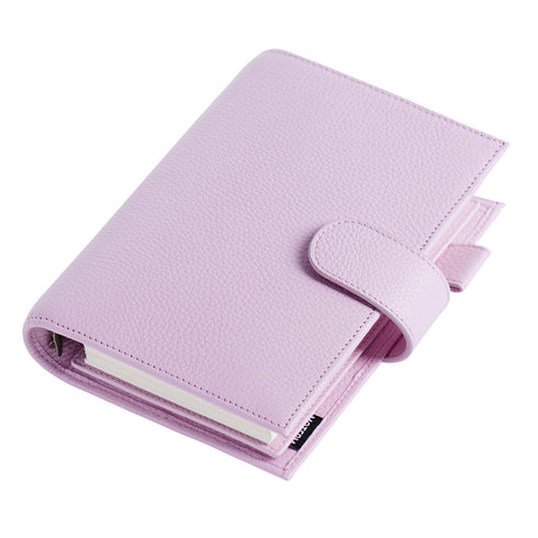 Moterm Genuine Leather Regular Personal Size Planner with 25MM Binder Rings Notebook Agenda Organizer Diary Journal