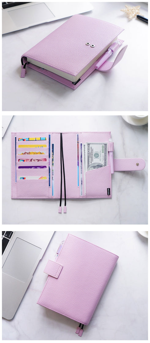 Moterm Original Series B6 Plus Cover for B6 Stalogy Notebook Genuine Pebbled Grain Cowhide Planner Organizer Agenda Journal