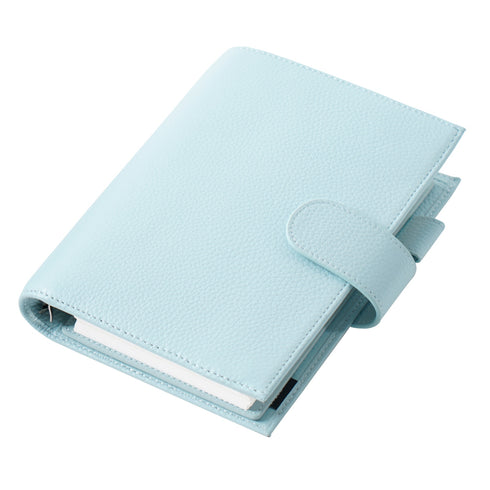 Moterm Genuine Leather Regular Personal Size Planner with 25MM Binder Rings Notebook Agenda Organizer Diary Journal