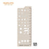 Kokuyo MO Series Stencil Template Boxes Lines Numbers Dividers Banners Icon Bujo Stencil | WCN-CDTYS02