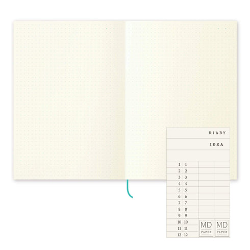 Midori A5 DOT GRID Notebook | A5 Dot Grid