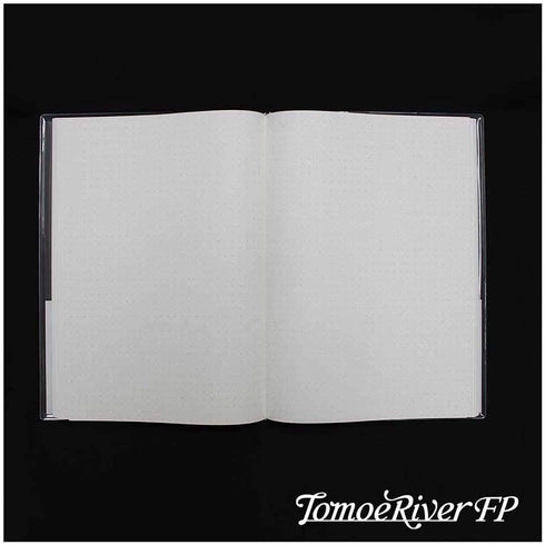 Sakae A5 Tomoe River FP Hard Cover Notebook 368 Pages Lay Flat TMR-A5N5DW | 5mm DOT Grid