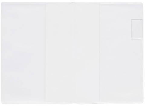 Midori A6 Clear Plastic Cover w/Pen Loop