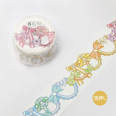 BGM Dried Flowers Hanging Flowers GOLD FOIL Washi Tape