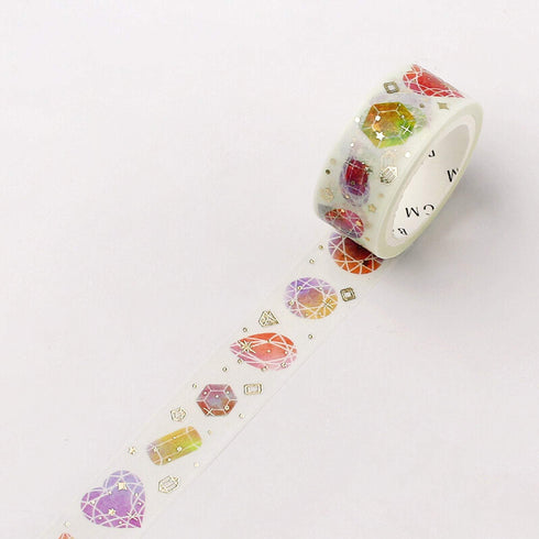 BGM Gems Jewelry Diamonds GOLD FOIL Washi Tape