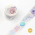 BGM Pastel Planets Outer Space Constellations Gold Foil Washi Tape
