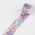 BGM Star Candy Galaxy Celestial Rainbow Planets Silver Foil Washi Tape