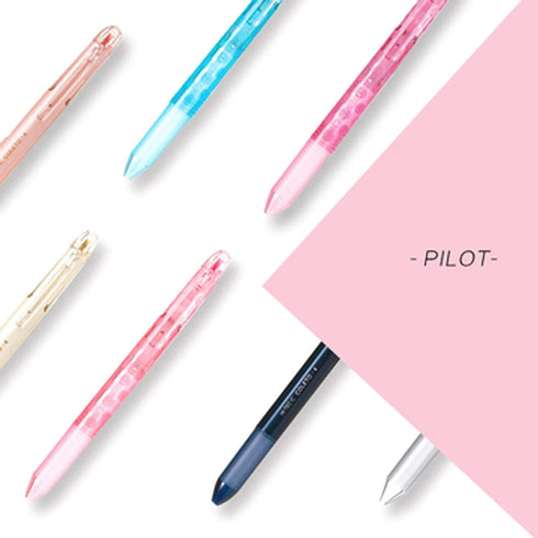 CLEAR Pilot Hi-Tec-C Coleto | 4 Color Multi Pen Body