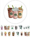 Coffee Washi Tape Barista Washi Tape Cappuccino Washi Tape Frappuccino Washi
