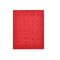 Colorful RED Cagie PU Leather Index Tabs Monthly Index Tabs