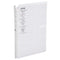 Kokuyo Campus CLEAR B5 Smart Ring Binder 26 Rings "Lay Flat" Notebook SP700T | 25 Sheets
