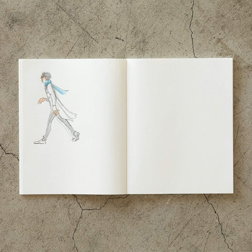 F0 Midori MD Blank Cotton Notebook Art Journal Fountain Pen Notebook Cotton Fountain Pen Paper