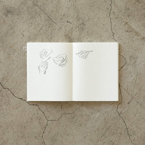 F0 Midori MD Blank Cotton Notebook Art Journal Fountain Pen Notebook Cotton Fountain Pen Paper