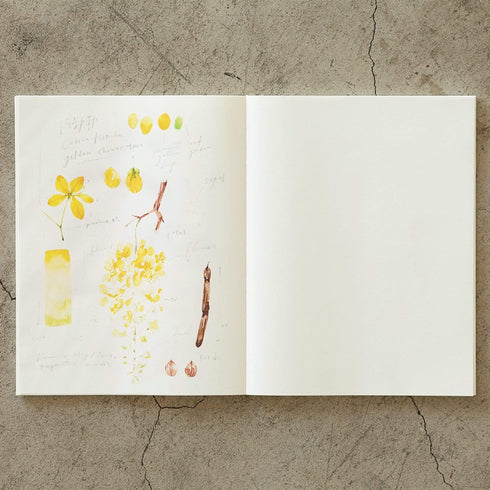 F3 Midori MD Blank Cotton Notebook Art Journal Fountain Pen Notebook Cotton Fountain Pen Paper