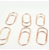 Five 5 Rose Gold JUMBO Paper Clip - Super Strong Paper Clip Super cute & very strong!