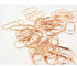 Five 5 Rose Gold JUMBO Paper Clip - Super Strong Paper Clip Super cute & very strong!