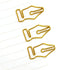 Fountain Pen Nib Paper Clip GOLD Nib Paper Clip - Super cute & very strong!