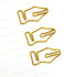 Fountain Pen Nib Paper Clip SILVER Nib Paper Clip