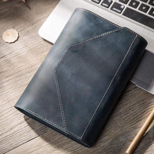 Genuine Leather Traveler's Notebook Techo Cover | A5 A6
